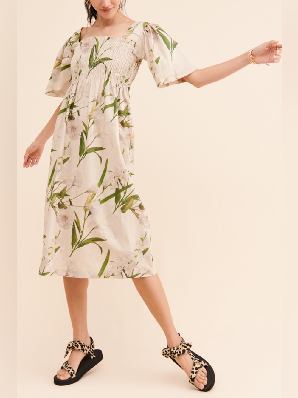 Lisa Says Gah Toni Midi Dress